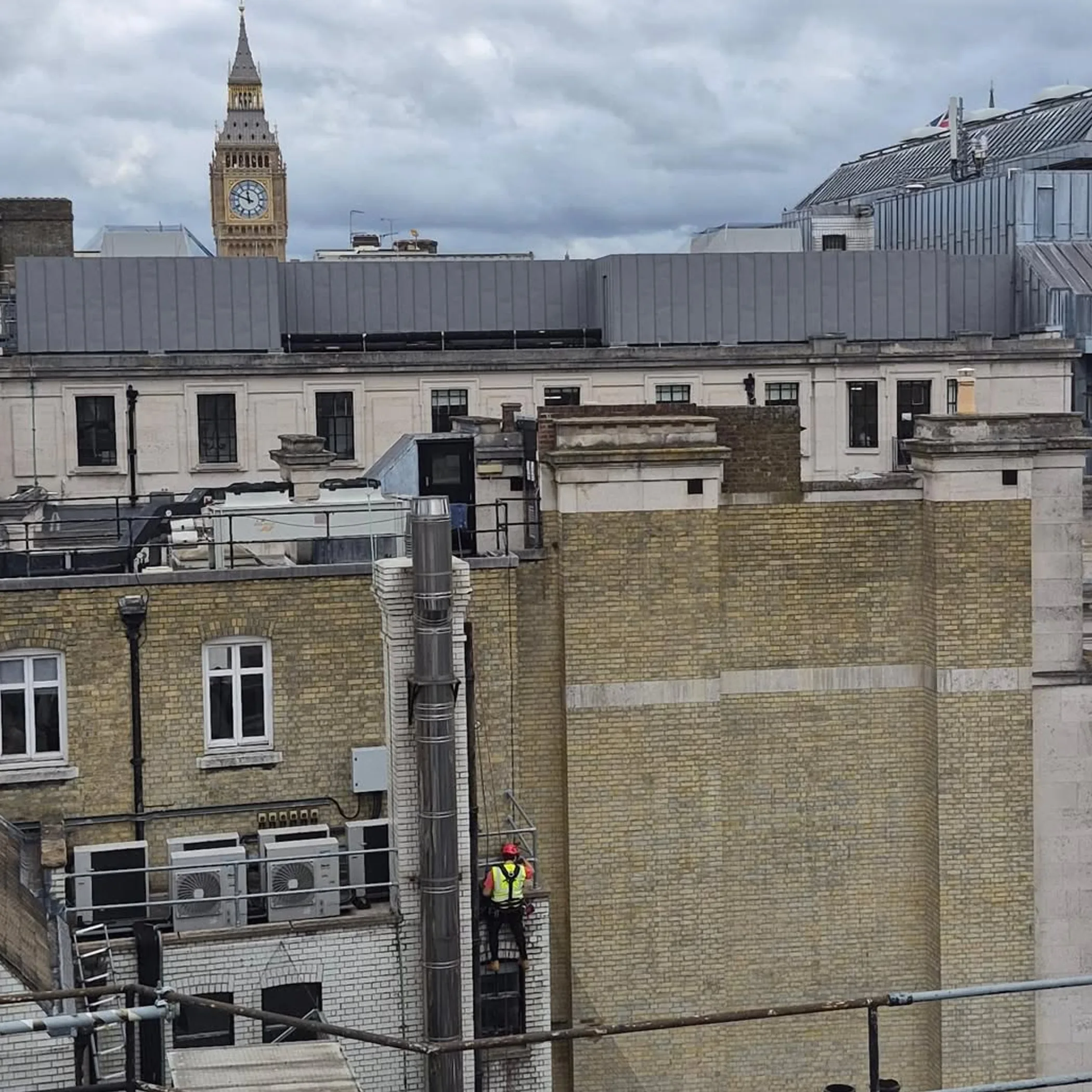 safe roof work at height